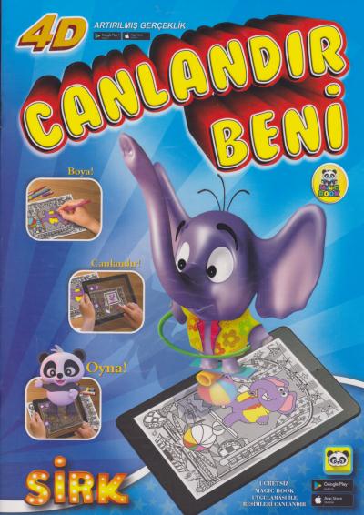 Magic Book Sirk Sihirli Boyama Kitabı