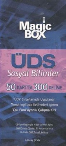 Magic Box ÜDS Sosyal Bilimler (50 Kartta 300 Kelime)