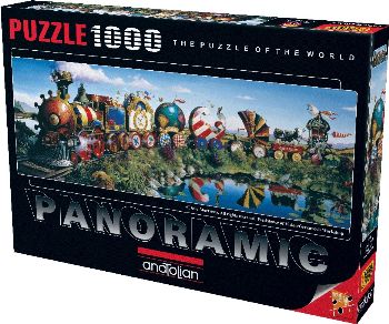 Masal Treni (Puzzle 1000) 1039 Dean Morrissey