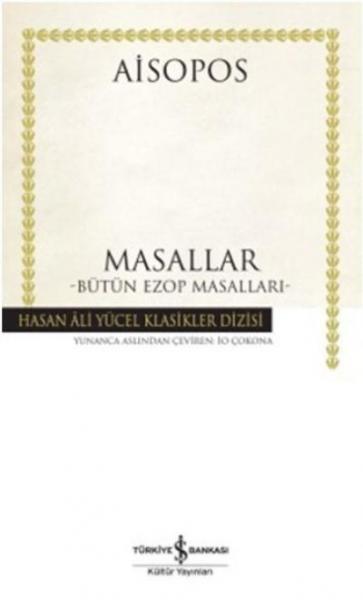 Masallar Bütün Ezop Masalları Karton Kapak