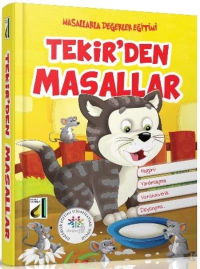 Masallarla Değerler Eğitimi Tekirden Masallar Ciltli %17 indirimli Kol