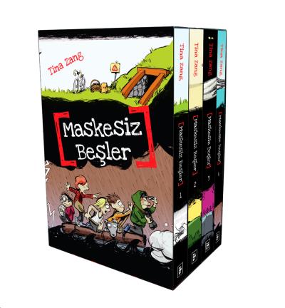 Maskesiz Beşler Serisi -Kutulu Set (4 Kitap)