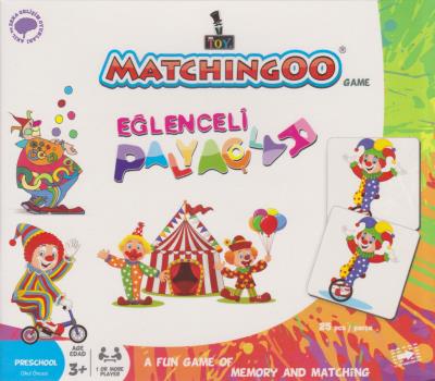 Matchingoo Eşleştirme Kartları - Eğlenceli Palyançolar