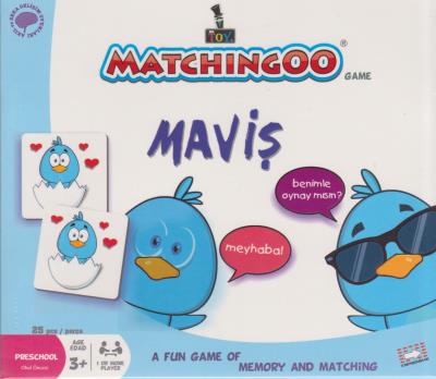 Matchingoo Eşleştirme Kartları - Maviş