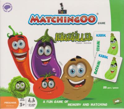 Matchingoo Eşleştirme Kartları - Sebzegiller Matchingoo Komisyon