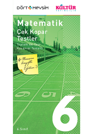 Kültür Yayıncılık 6. Sınıf Dört Mevsim Matematik Çek Kopar Testler