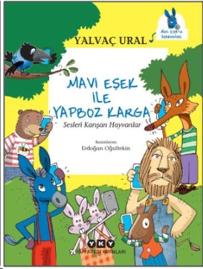 Mavi Eşek ile Yapboz Karga Sesleri Karışan Hayvanlar