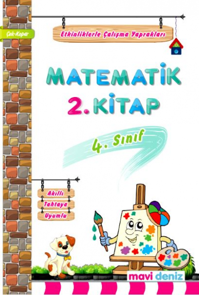 Mavi Deniz Yayınları 4. Sınıf Matematik 2.Kitap