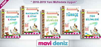 Mavi Deniz Yayınları 4. Sınıf Set