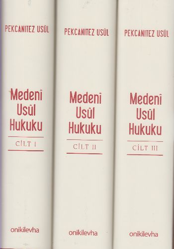 Medeni Usul Hukuku 3 Cilt Set Onikilevha Yayıncılık komisyon Grubu