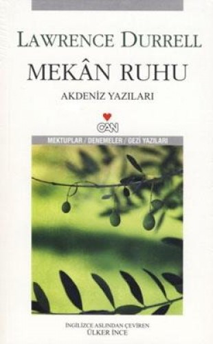 Mekan Ruhu-Akdeniz Yazıları %17 indirimli Lawrence Durrell