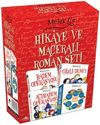 Melek Çe Hikaye ve Maceralı Roman Seti 4 Kitap %35 indirimli Melek Çe