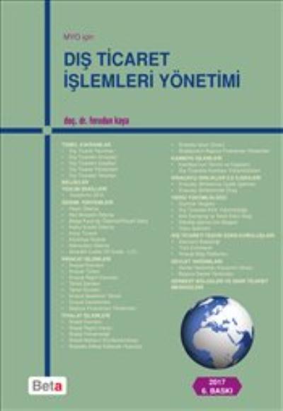 Meslek Yüksekokulları İçin Dış Ticaret İşlemleri Yönetimi Ferudun Kaya