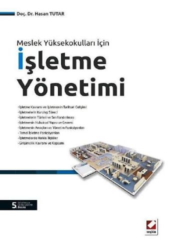 Meslek Yüksekokulları İçin İşletme Yönetimi - Hasan Tutar Hasan Tutar