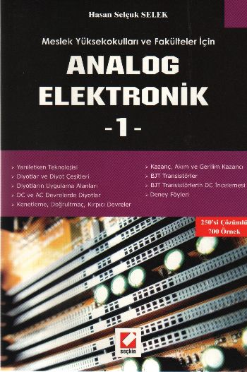 Meslek Yüksekokulları ve Fakülteleri İçin Analog Elektronik-1