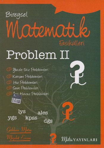 Metin Bireysel Matematik Fasikülleri Problem II