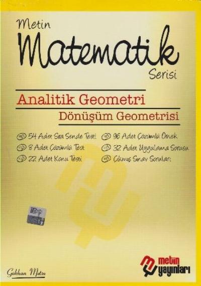 Metin Matematik Serisi - Analitik Geometri Dönüşüm Geometrisi