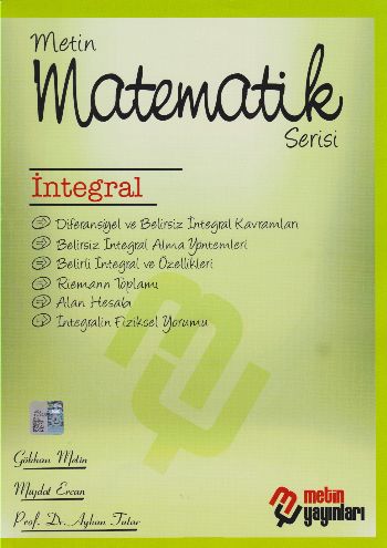 Metin Matematik Serisi İntegral