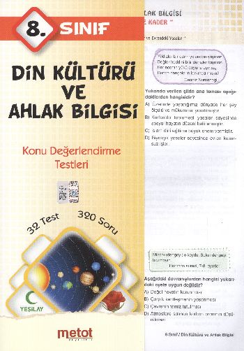 Metot 8. Sınıf Din Kültürü ve Ahlak Bilgisi Konu Değerlendirme Testleri