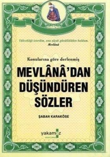 Mevlanadan Düşündüren Sözler %17 indirimli Şaban Karaköse