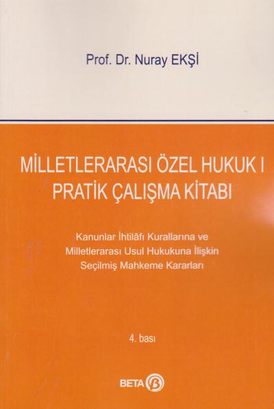 Milletlerarası Özel Hukuk-1 P.Ç.Kitabı Nuray Ekşi