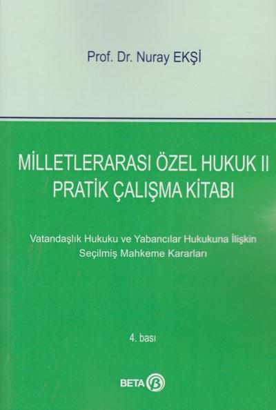 Milletlerarası Özel Hukuk-2 P.Ç.Kitabı Nuray Ekşi
