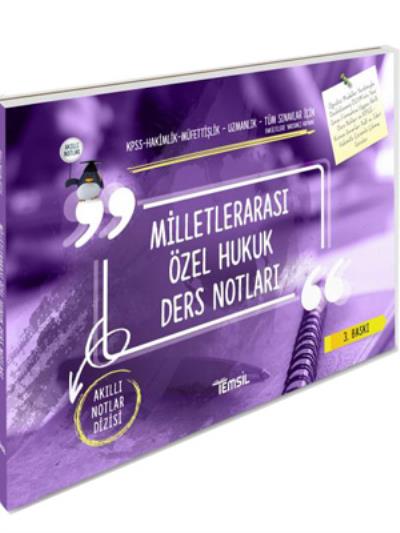 Milletlerarası Özel Hukuk Ders Notları Temsil Kitap Komisyon