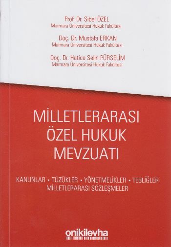 Milletlerarası Özel Hukuk Mevzuatı