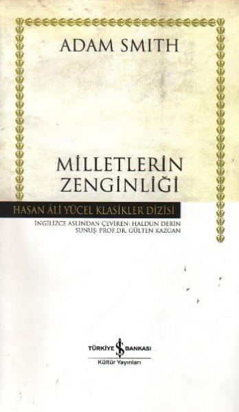 Milletlerin Zenginliği Ciltli %30 indirimli Adam Smith