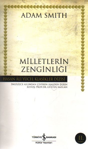 Milletlerin Zenginliği %36 indirimli Adam Smith