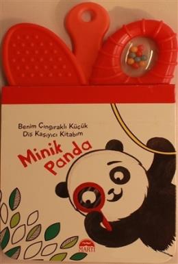 Minik Panda - Benim Çıngıraklı Küçük Diş Kaşıyıcı Kitabım Kolektif