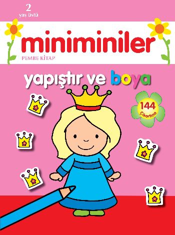Miniminiler Pembe Kitap Yapıştır ve Boya-2 Yaş Üstü %25 indirimli Kole Miniminiler Pembe Kitap Yapıştır ve Boya-2 Yaş Üstü %25 indirimli Kole