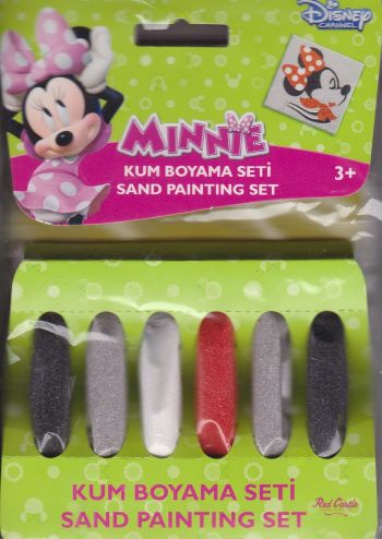 Minnie Mouse Kum Boyama Seti PM-04 Komisyon