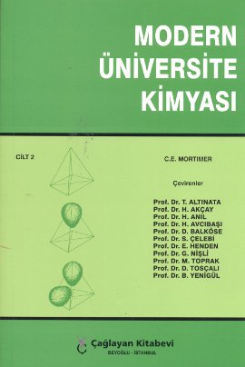 Modern Üniversite Kimyası Cilt: 2