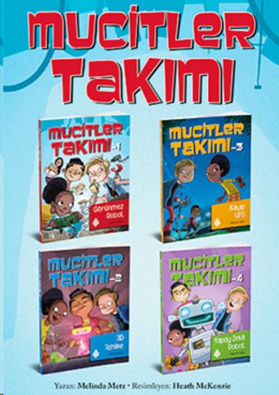 Mucitler Takımı Seti (4 Kitap) Melinda Metz