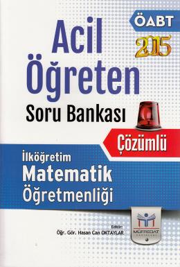 Müfredat 2015 ÖABT İlköğretim Matematik Öğretmenliği Soru Bankası