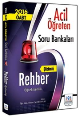 Müfredat 2016 ÖABT Rehber Öğretmenlik Acil Öğreten Çözümlü Soru Bankas