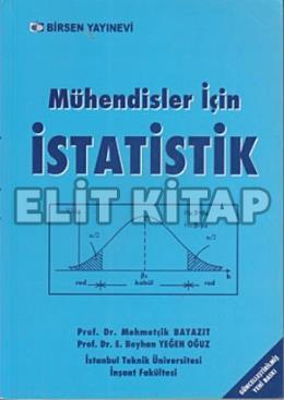 Mühendisler İçin İstatistik %17 indirimli Mehmetçik Bayazıt