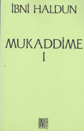 Mukaddime-1 %17 indirimli İbni Haldun