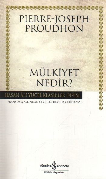 Mülkiyet Nedir - Ciltli - Hasan Ali Yücel Klasikleri