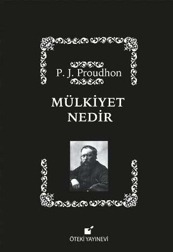 Mülkiyet Nedir Ciltli P.J.Proudhon