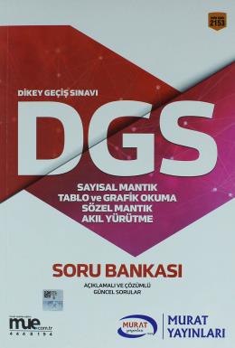 Murat 2018 DGS Mantık ve Akıl Yürütme Soru Bankası