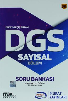 Murat 2018 DGS Sayısal Bölüm Soru Bankası