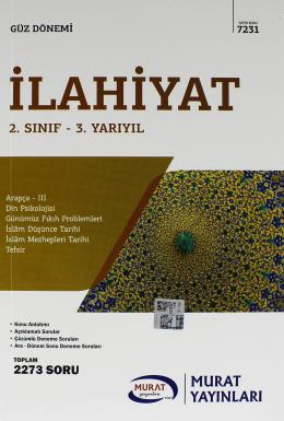 Murat Yayınları Güz Dönemi 2 / 3 Yarıyıl İlahiyat Kolektif