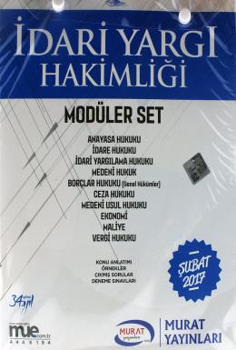 Murat Yayınları İdari Yargı Hakimliği Set