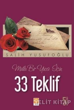 Mutlu Bir Yuva İçin 33 Teklif %17 indirimli Salih Yusufoğlu