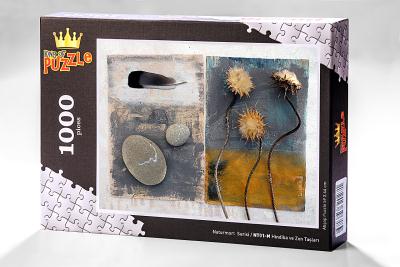 Naturmort Serisi - Hindiba ve Zen Taşları 1000 Parça Puzzle