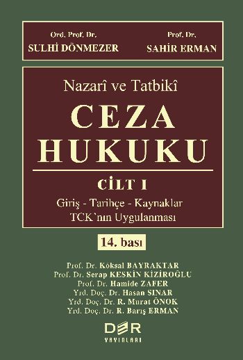 Nazari ve Tatbiki Ceza Hukuku