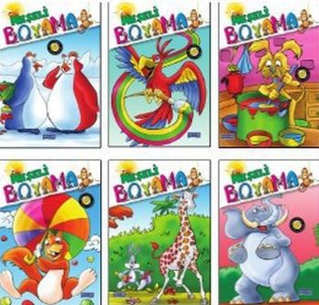 Neşeli Boyama (6 Kitap Takım) Kolektif Neşeli Boyama (6 Kitap Takım) Kolektif
