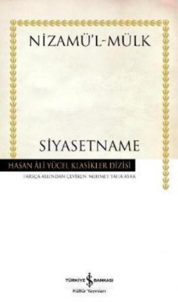 Nizamül Mülk Siyasetname (K.Kapak)